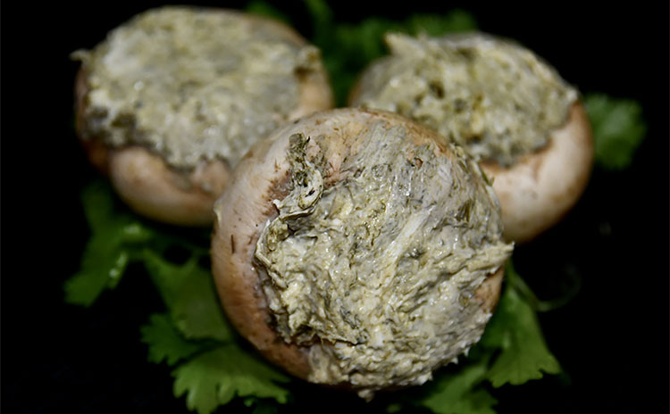 Spinach Stuffed Mushrooms