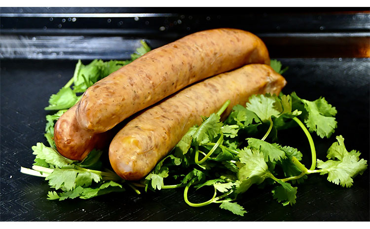 Apple Gouda Sausage